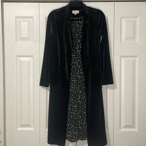 Skies Are Blue Velvet Light Jacket